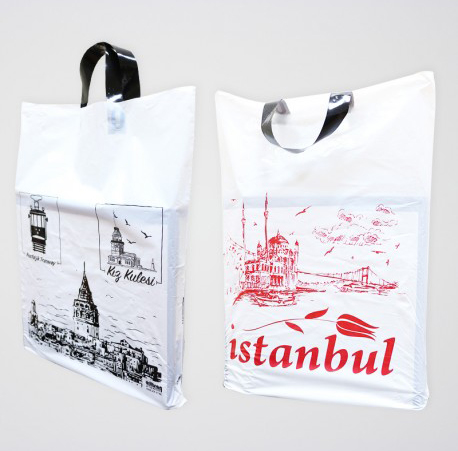 Yumuşak Saplı Naylon Poşet